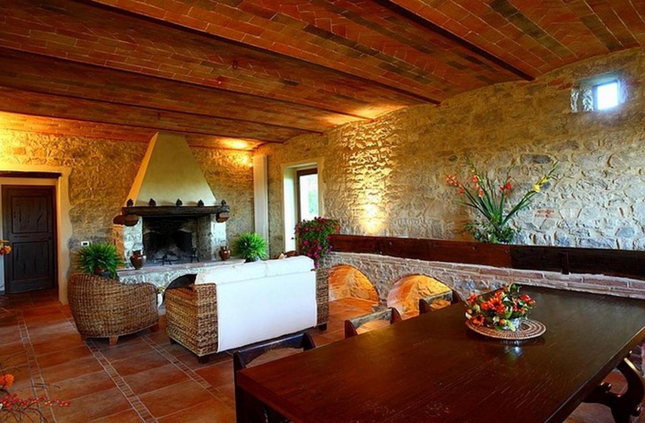 Podere Lucignano Secondo Agriturismo Gaiole in Chianti Szoba fotó