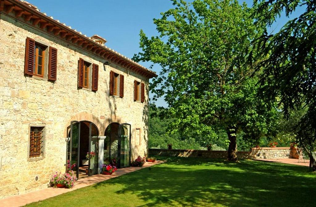 Podere Lucignano Secondo Agriturismo Gaiole in Chianti Kültér fotó